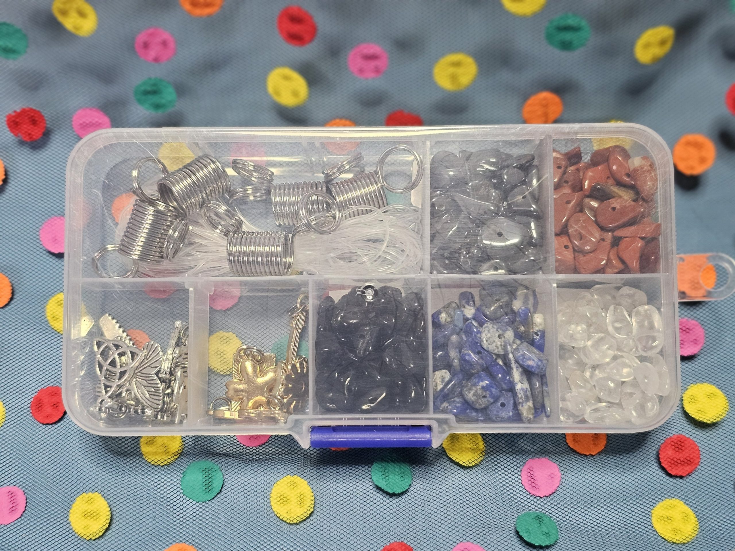 Fädelei-Set "5 Splitterarmbänder" für Bastler ab 8 Jahren