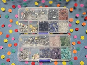 Fädelei-Bundle "10 Splitterarmbänder" für Bastler ab 8 Jahren