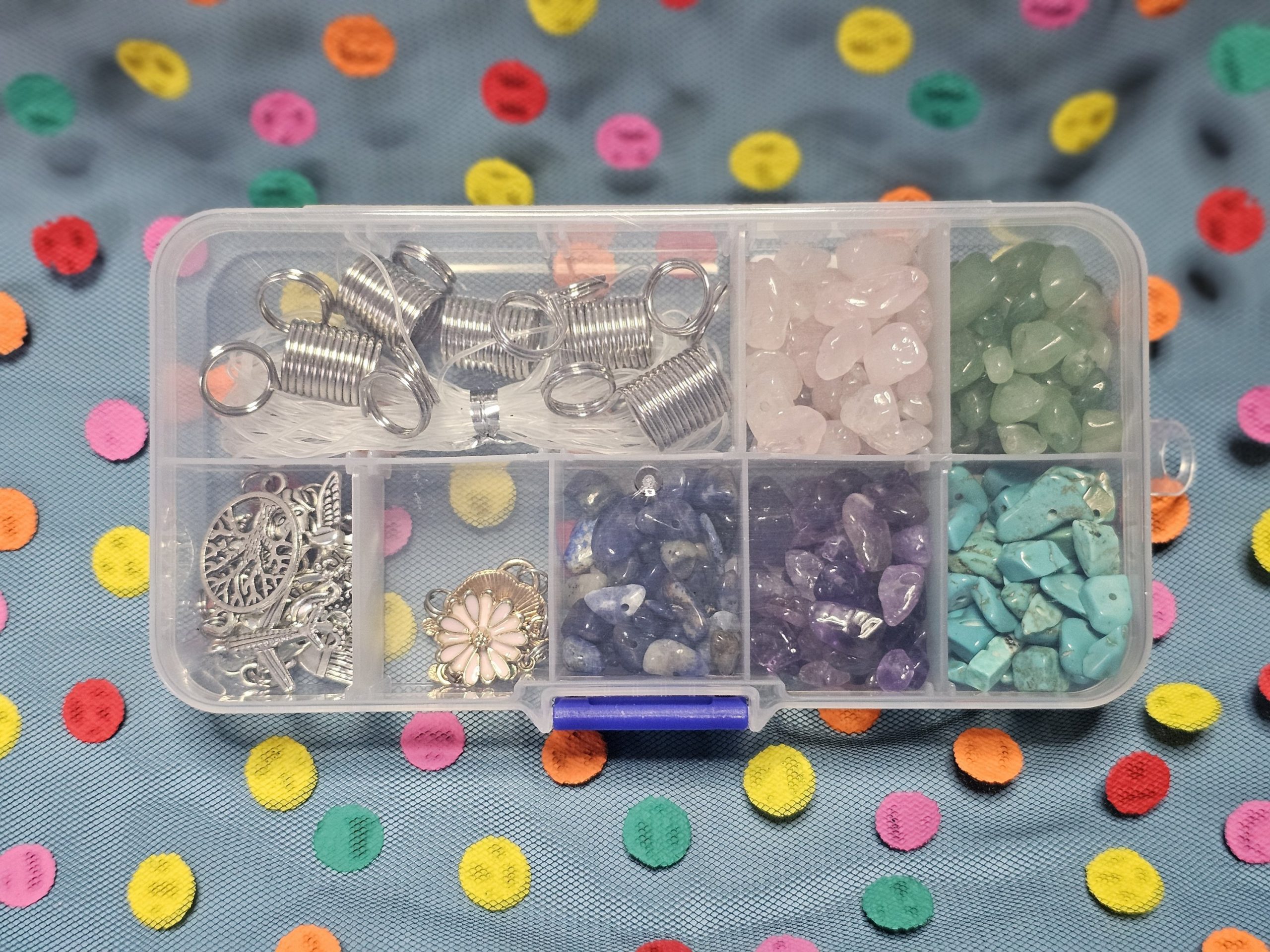 Fädelei-Set "5 Splitterarmbänder" für Bastler ab 8 Jahren – Bild 3