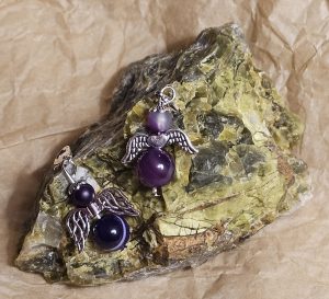 Gebänderter Achat Schutzengel