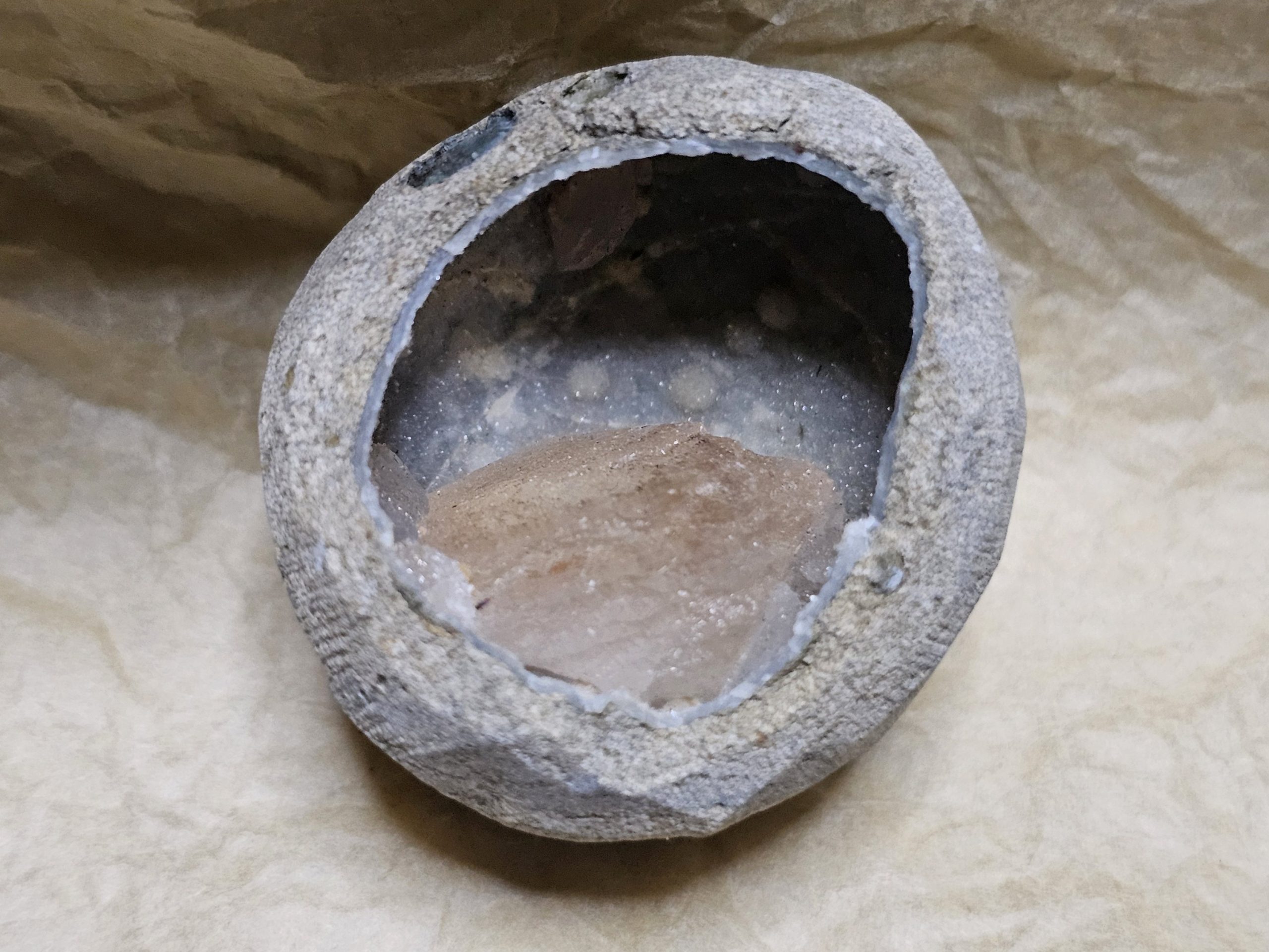 Zeolith Kristallgeode – Bild 3
