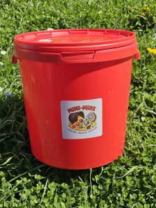 XXL Eimer (20 Liter) mit 2 Sieben, 2 großen Achatscheiben und vielen Extras
(!Versand inklusive!)