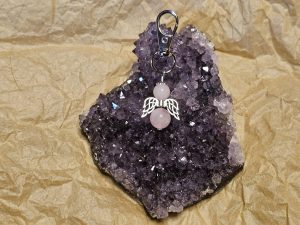 Rosenquarz Schutzengel