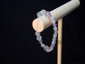 Fluorit 
Morsecode-Armband