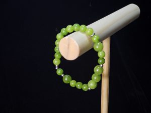 Peridot 
Morsecode-Armband
