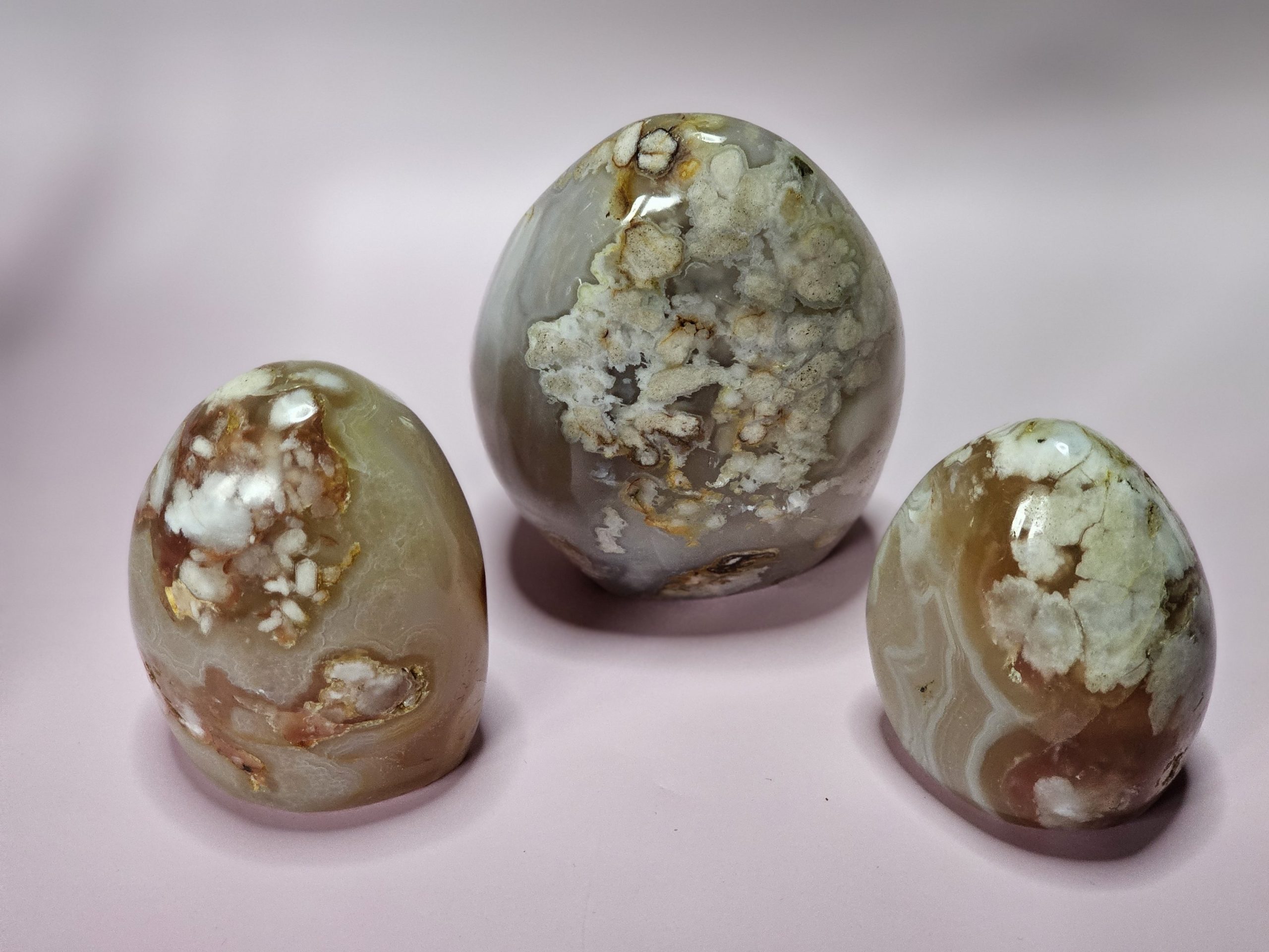 Blumenachat Freiform