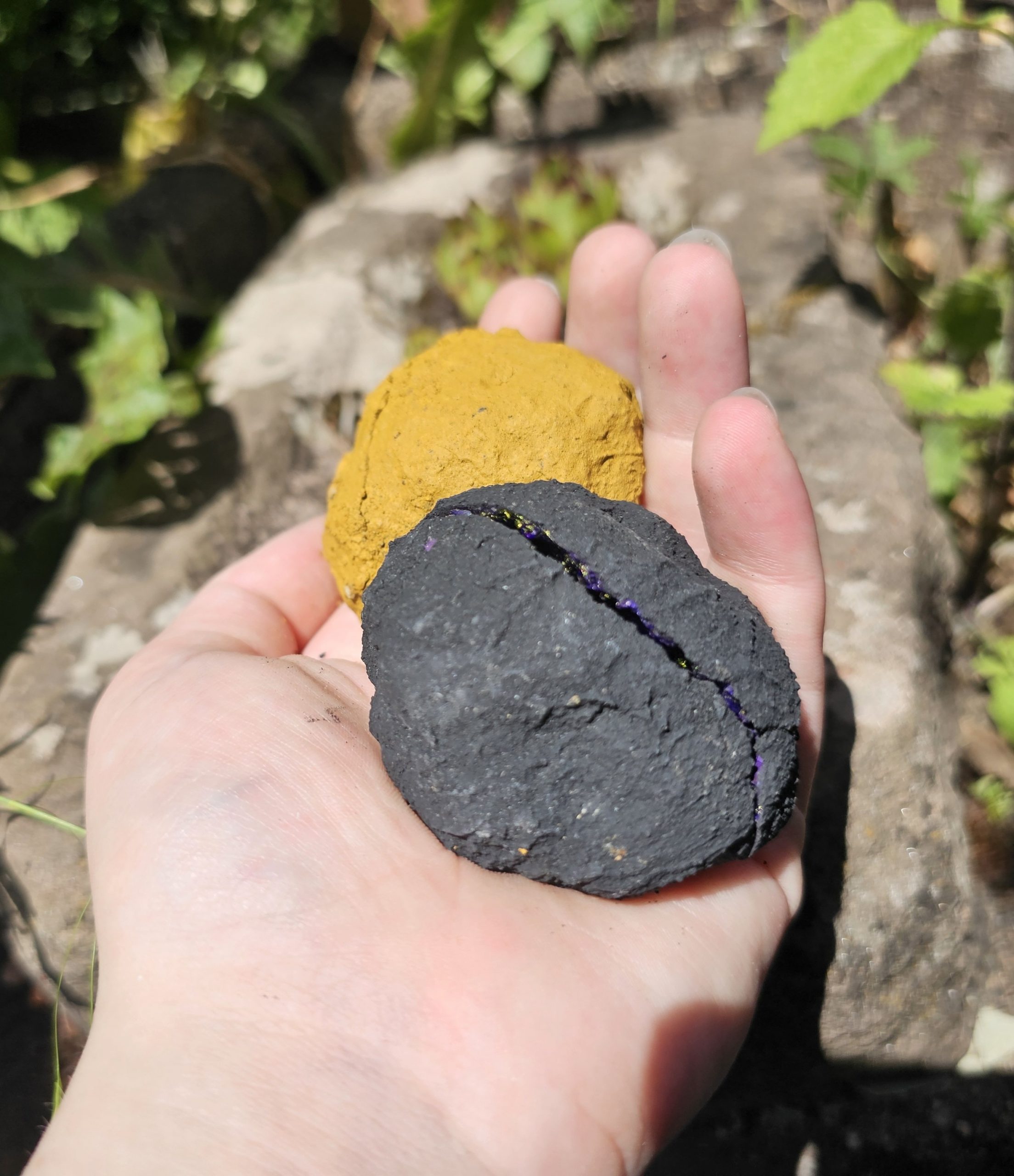 Gefärbte Geode (offen) – Bild 3